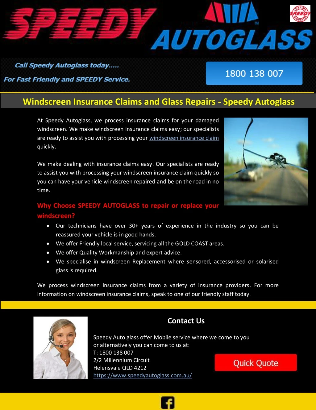 windscreen insurance claims and glass repairs