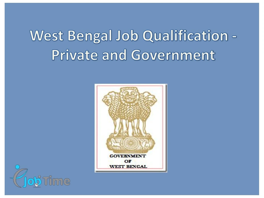 west bengal job qualification private