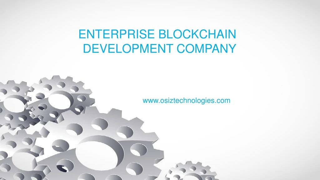 enterprise blockchain development company