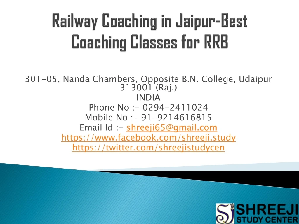 railway coaching in jaipur best coaching classes for rrb