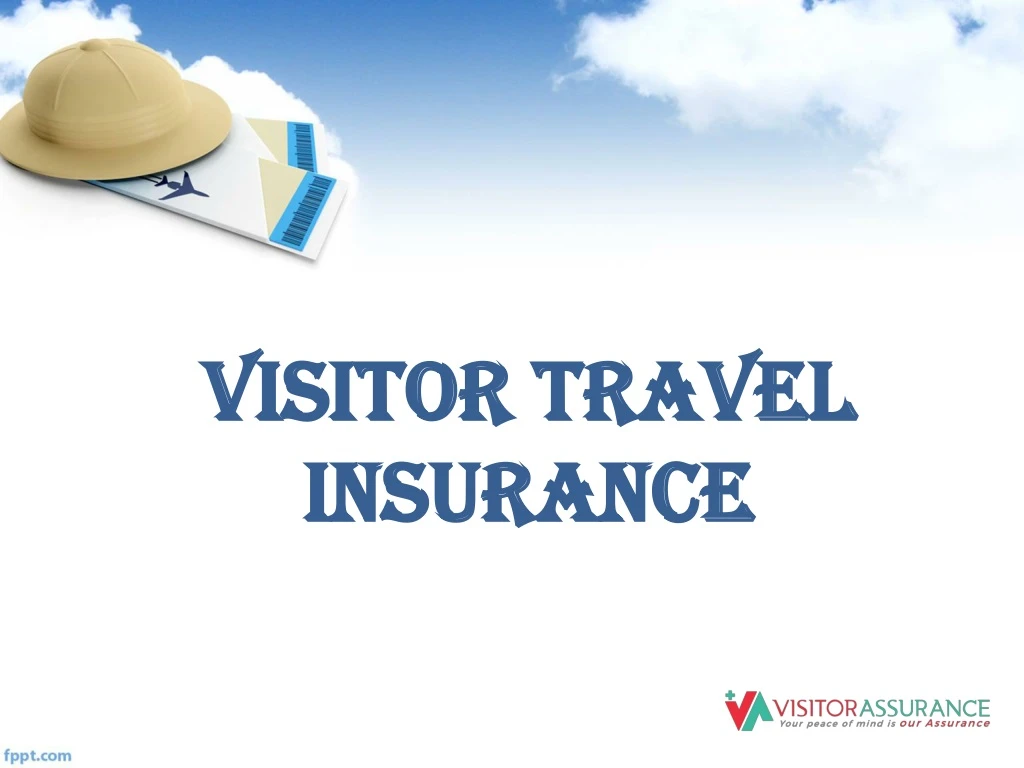 visitor travel insurance