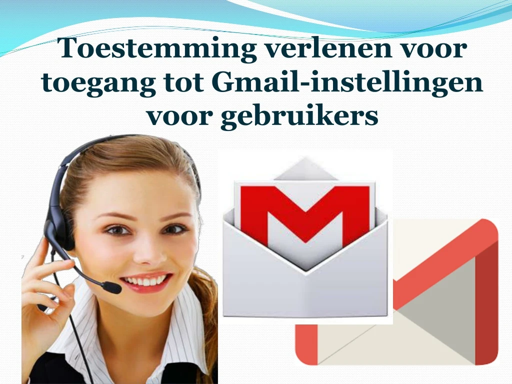 toestemming verlenen voor toegang tot gmail instellingen voor gebruikers