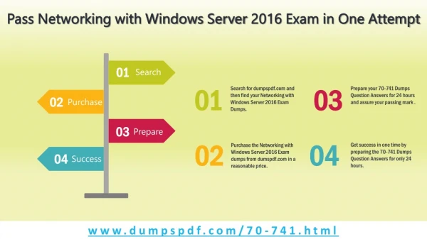 Learn How to Effectively Prepare MCSA-Windows Server 2016 Exam with 70-741 Dumps
