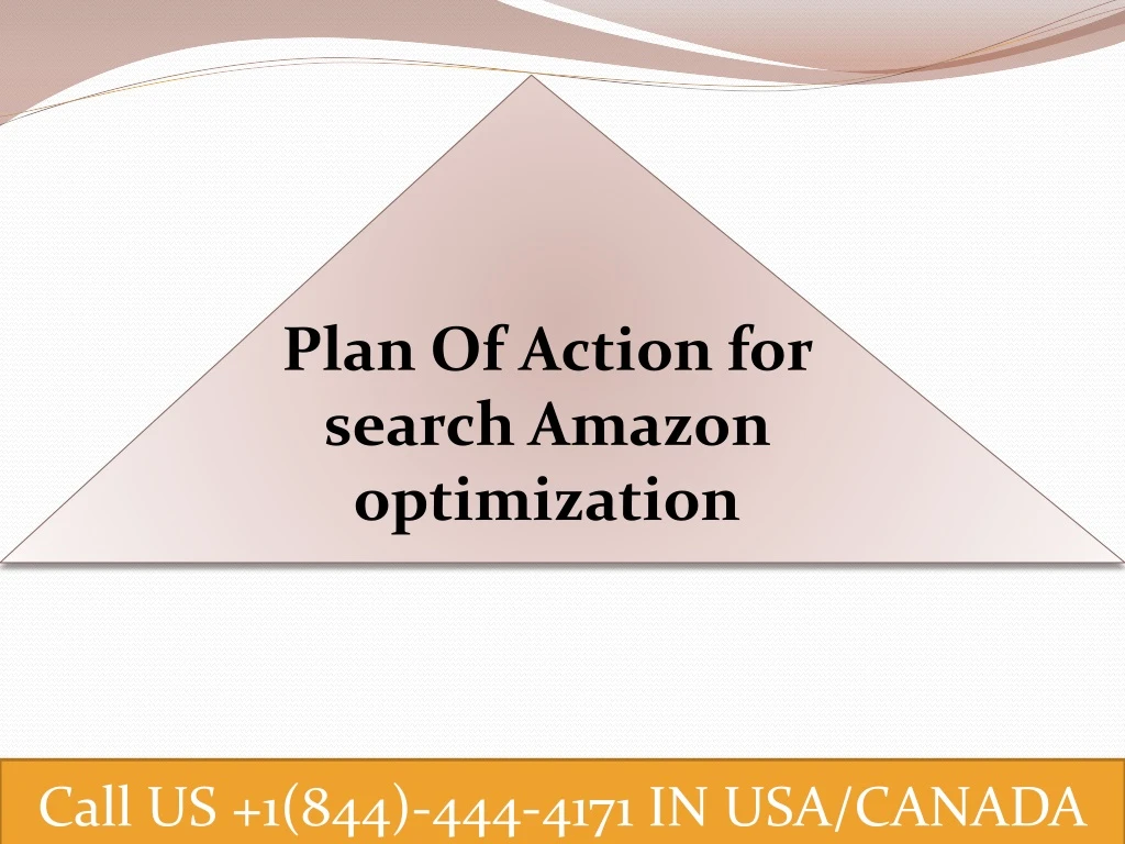 plan of action for search amazon optimization