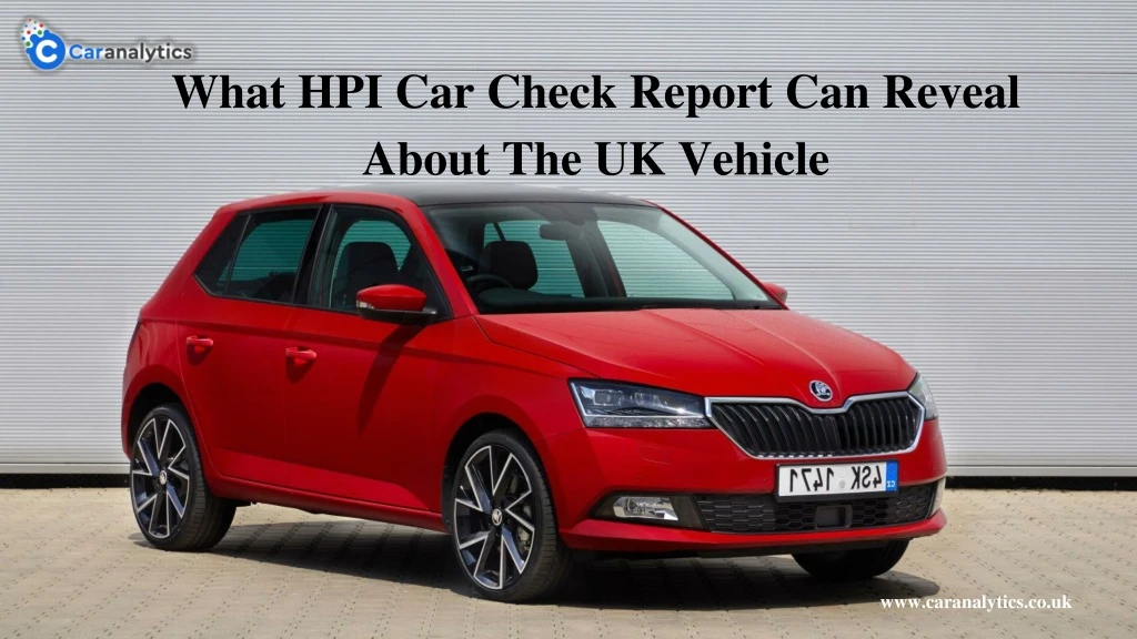 what hpi car check report can reveal about