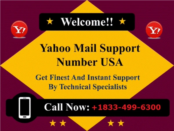 1833-499-6300 Yahoo Email Customer Care