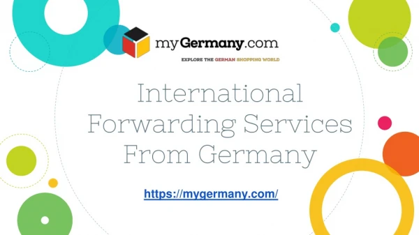 International Forwarding Services From Germany