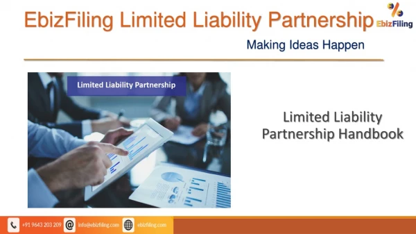 LLP Registration, Limited Liability Partnership Registration @ ebizfiling.com