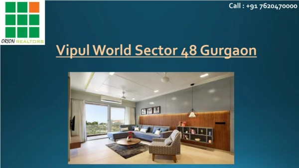 Vipul Worlds Floor Sector 48 Gurgaon