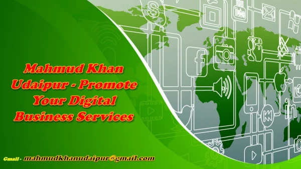 Mahmud Khan Udaipur - Digital Marketing Master & Promoting Digital Things