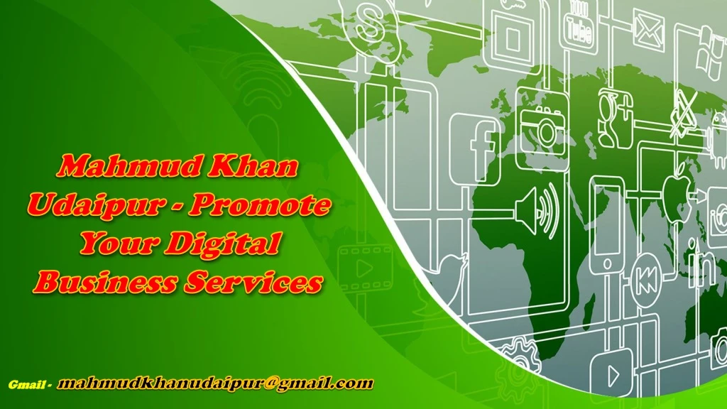 mahmud khan udaipur promote your digital business services