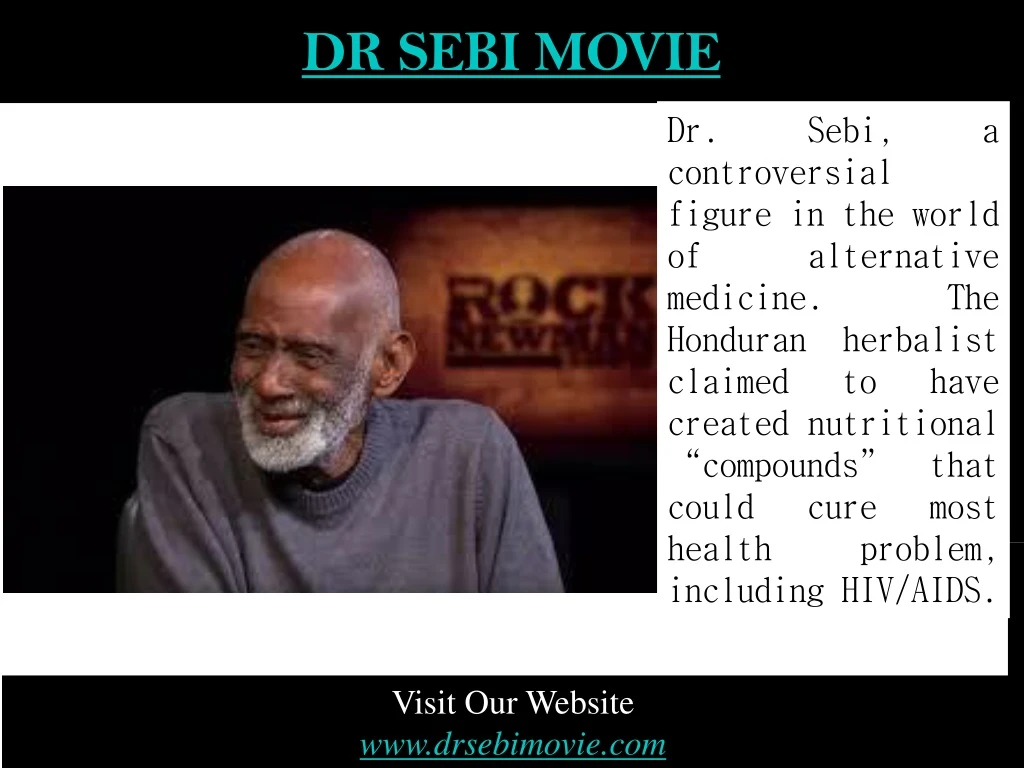 dr sebi movie