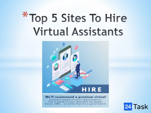 Top 5 Sites To Hire Virtual Assistants