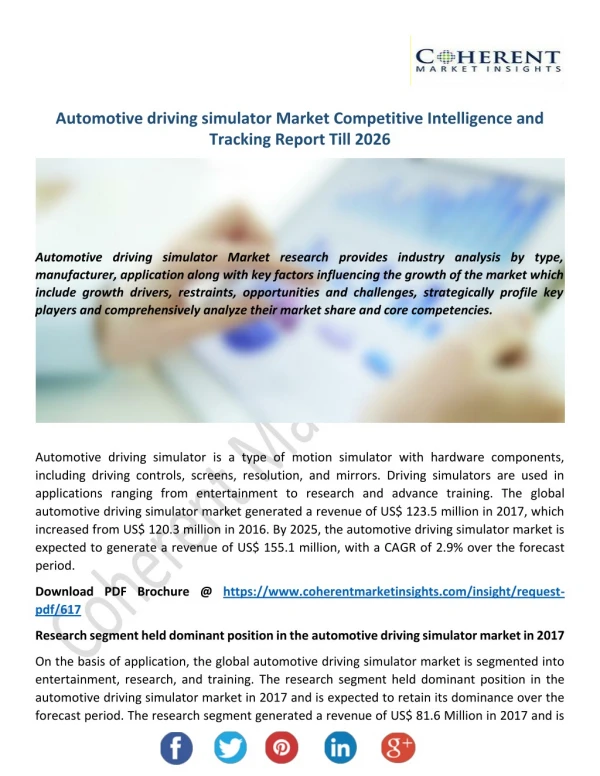 Automotive Driving Simulator Market