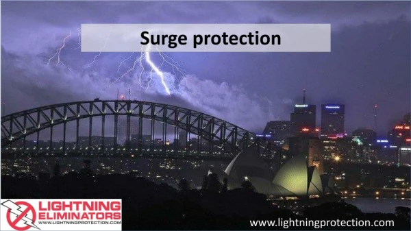 Surge Protection To Divert Secondary Lightning Effects