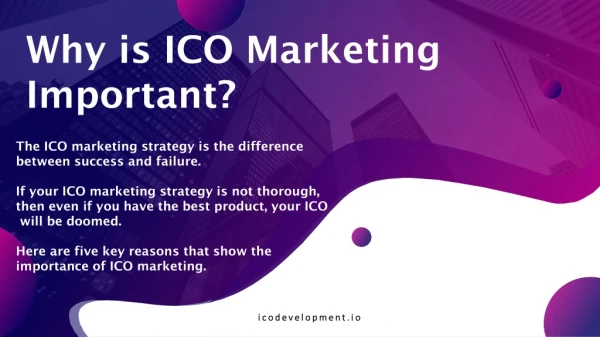 Why is ICO Marketing is Important?