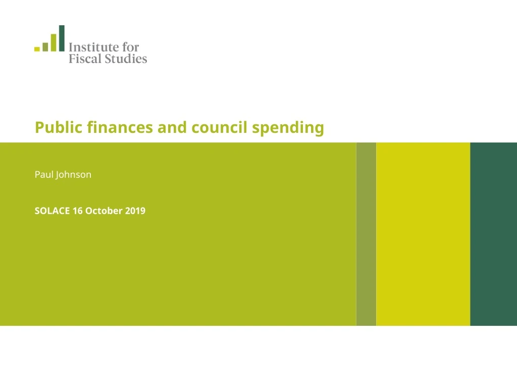 public finances and council spending