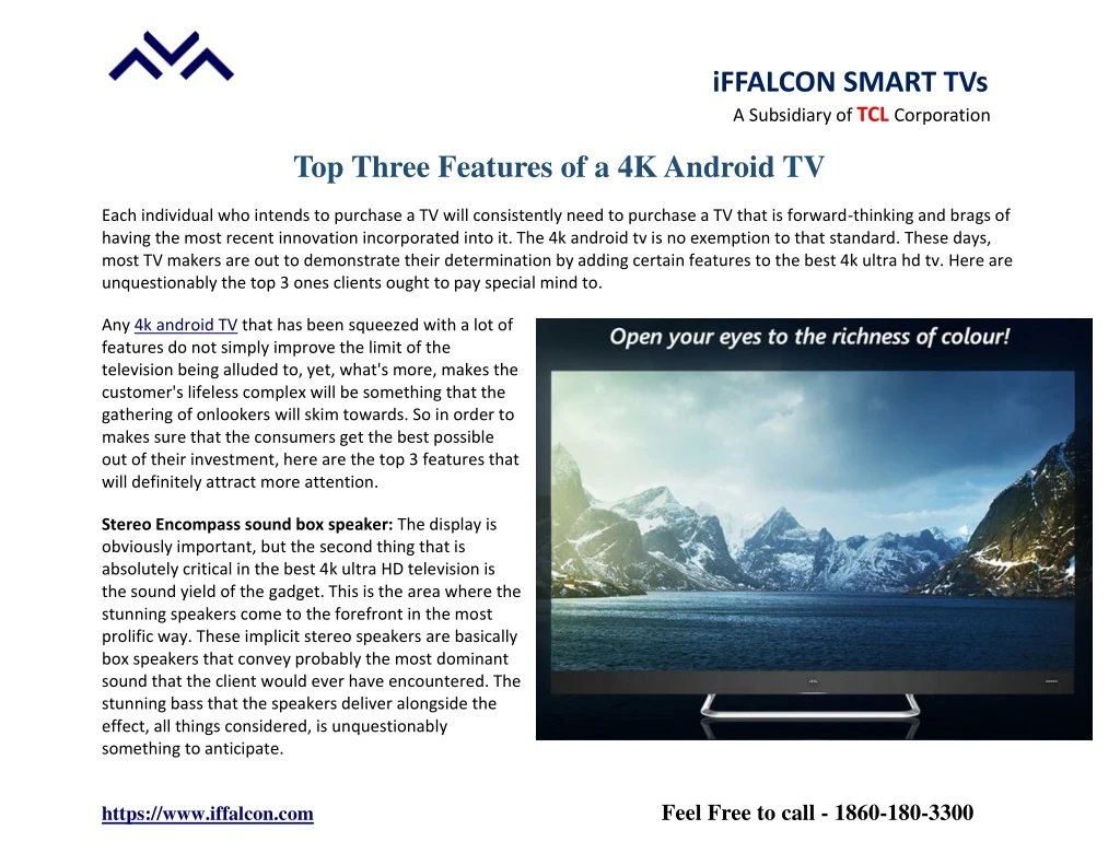 iffalcon smart tvs