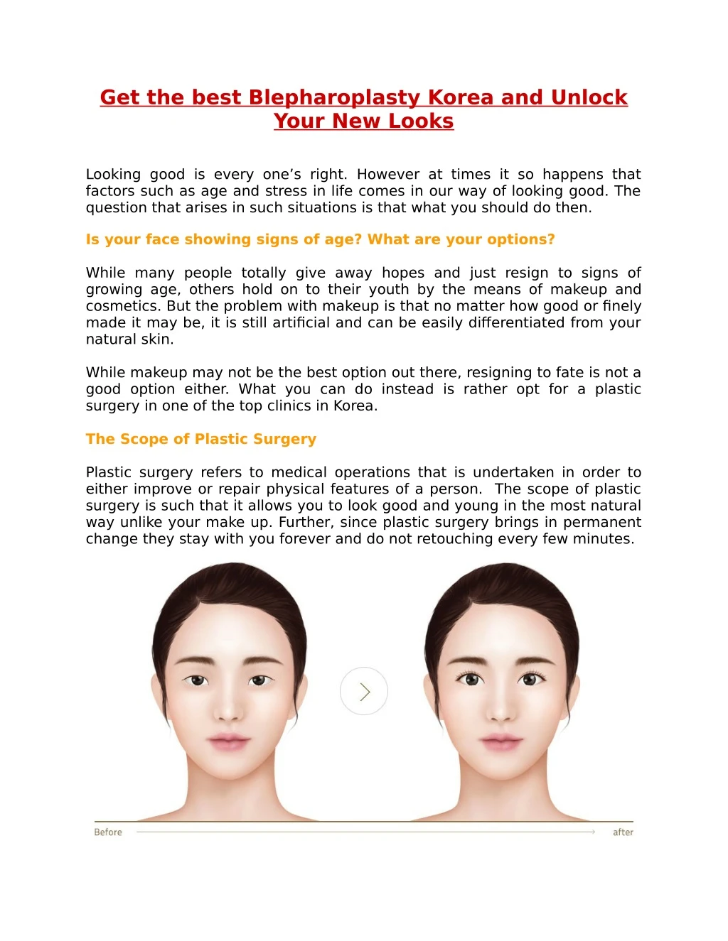 get the best blepharoplasty korea and unlock your