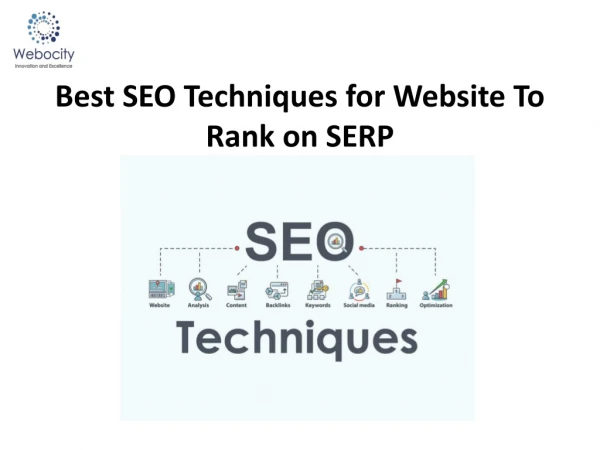 Best SEO Techniques For Website To Rank On SERP
