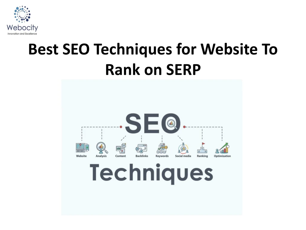 best seo techniques for website to rank on serp