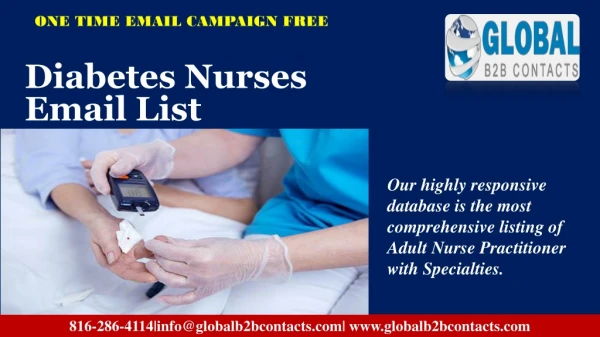 Diabetes Nurses Email List