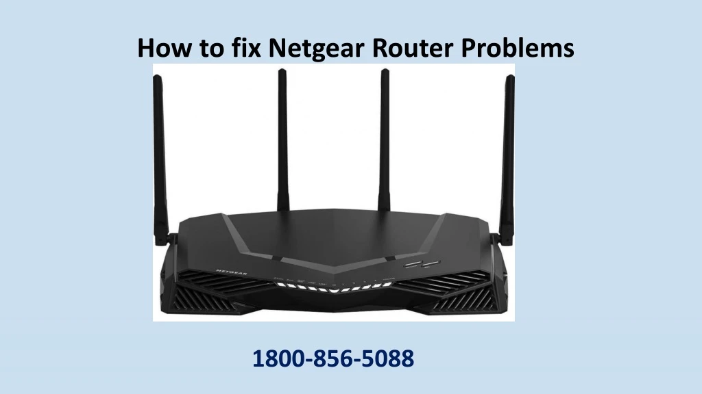 how to fix netgear router problems