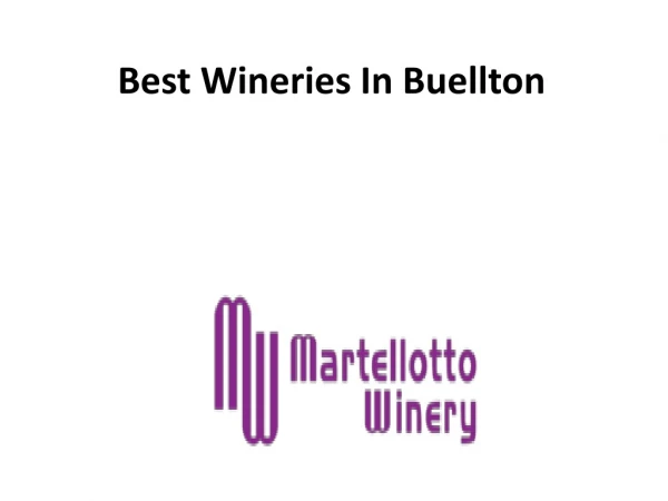 Best Wineries In Buellton