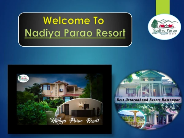 Nadiya Parao : Best Luxury resorts in Jim Corbett National Park
