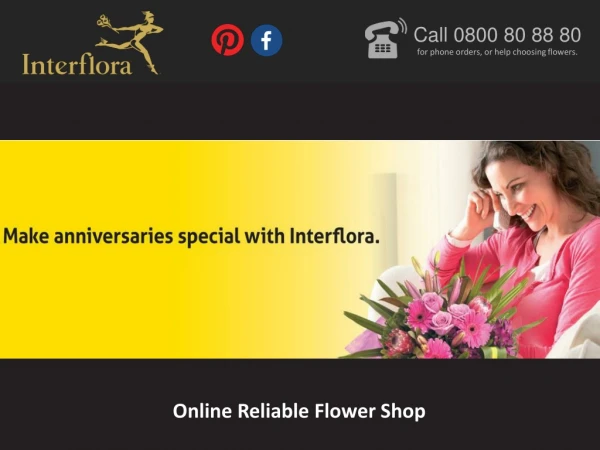 Online Reliable Flower Shop
