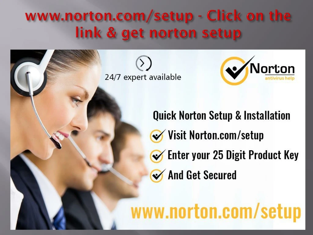www norton com setup click on the link get norton setup