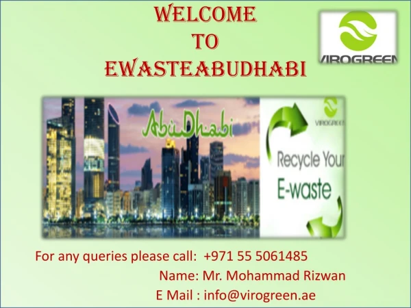 recycling companies in Abu Dhabi
