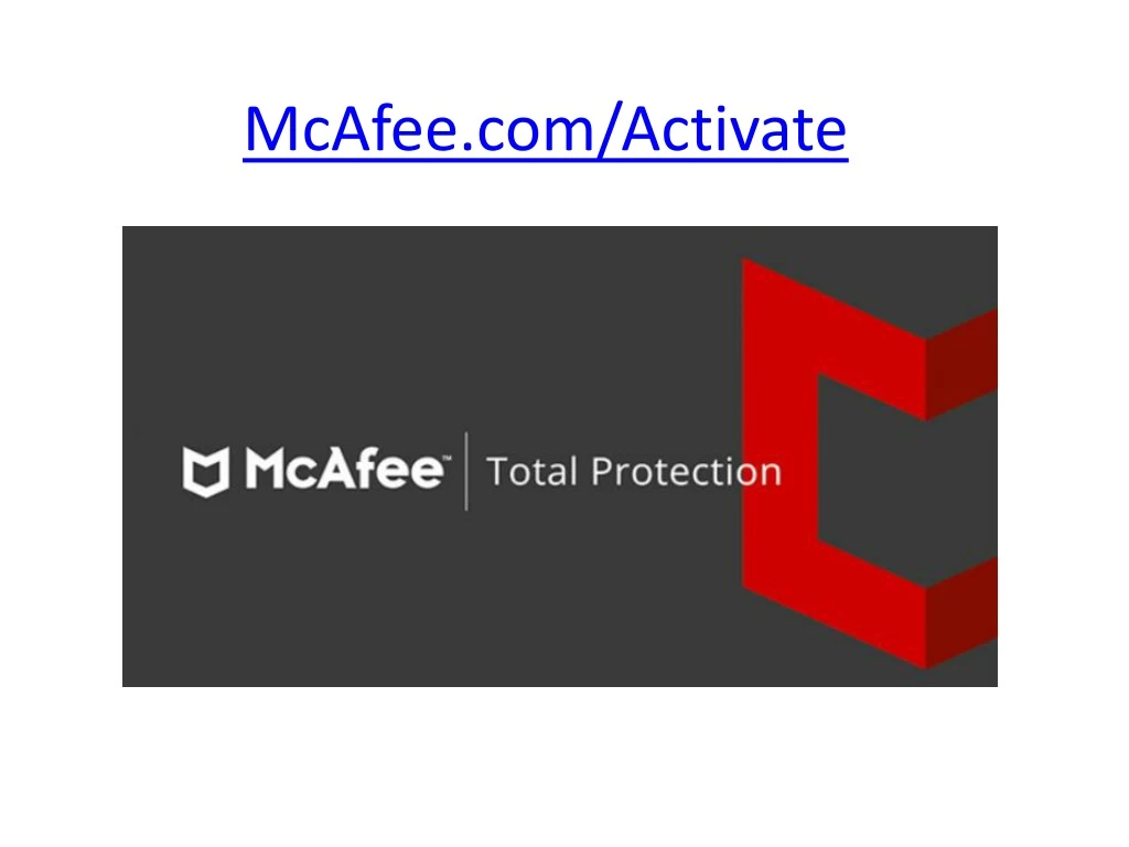 mcafee com activate