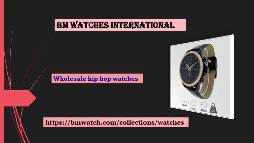 bm watches international
