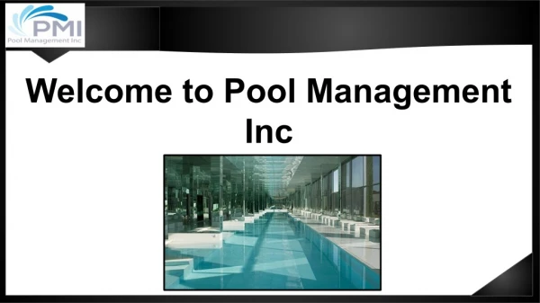 Recreational Pool Management Services | Pool Management Inc