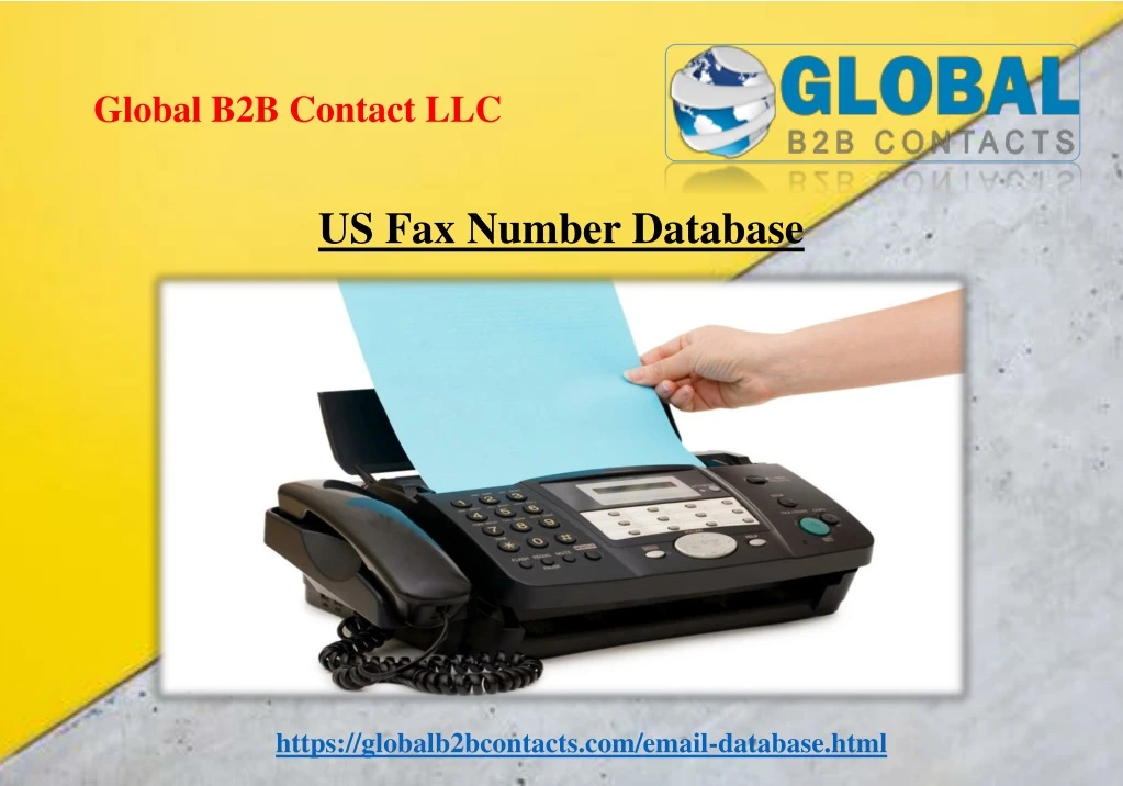 us fax number database
