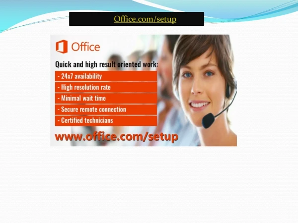 office.com/setup - Enter Product Key - Install Office