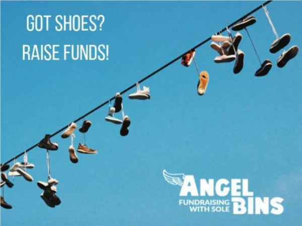 Angel Bins Shoe Fundraiser | Shoe Recycling Fundraiser | Shoe Drive