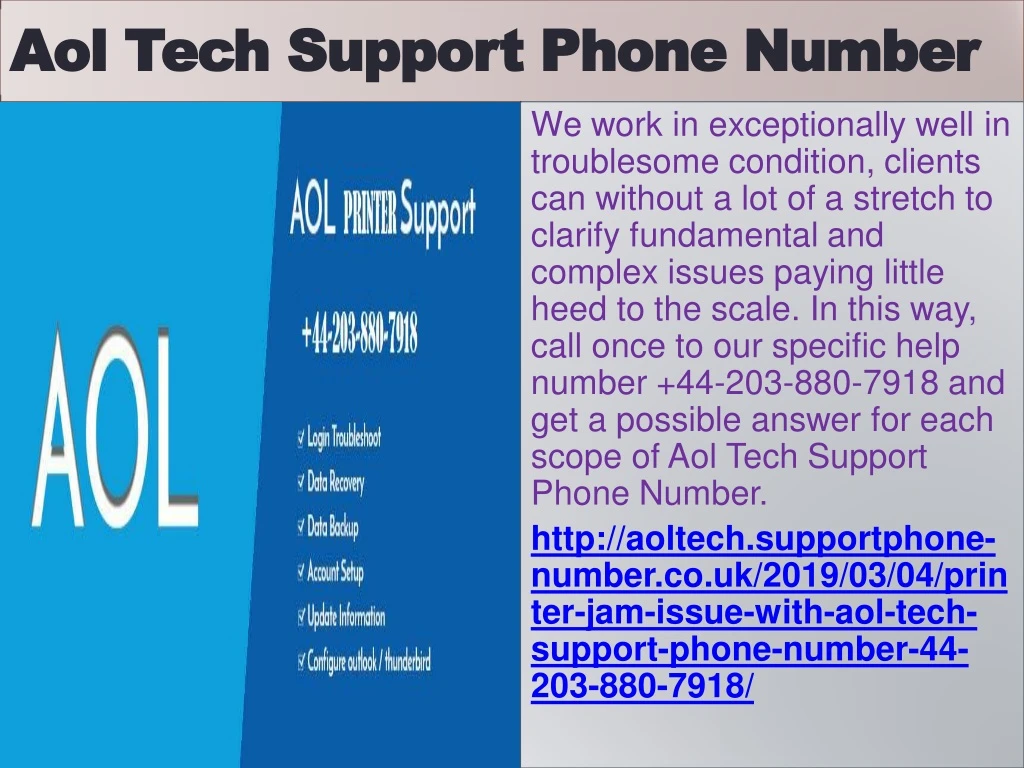 aol aol tech support phone number tech support