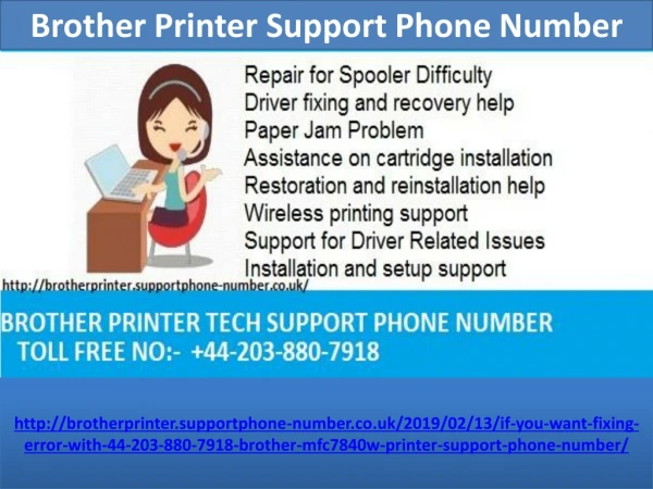 44-203-880-7918 Brother Printer Support Phone Number