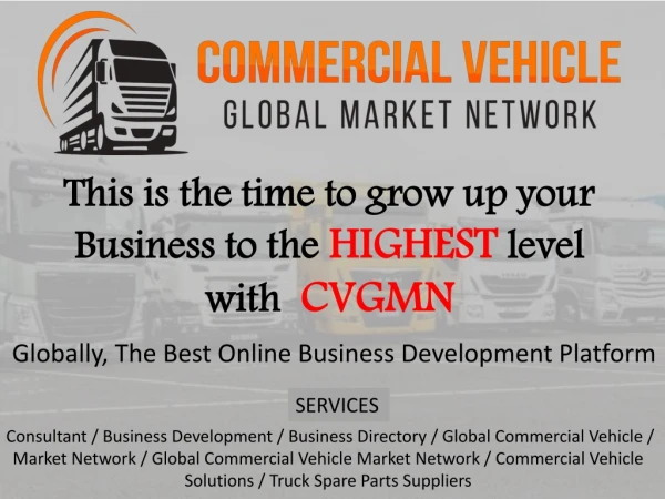 CVGMN - Commercial Vehicle Global Market Network
