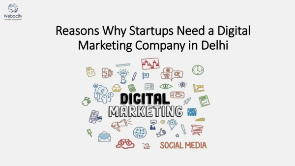 Reasons Why Startups Need A Digital Marketing Company In Delhi
