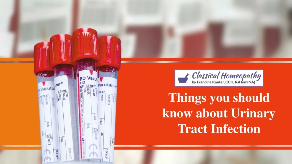 things you should know about urinary tract