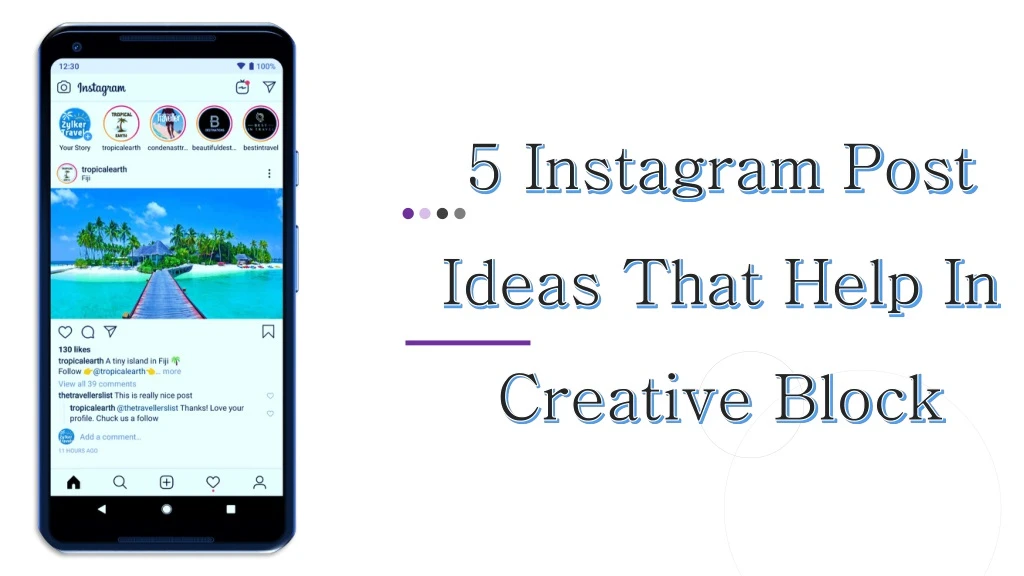 5 instagram post ideas that help in creative block