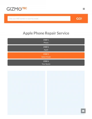 Apple Iphone Screen Repair Service Online | Gizmotec