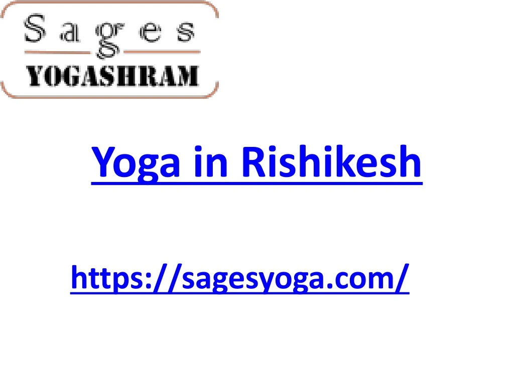 yoga in rishikesh