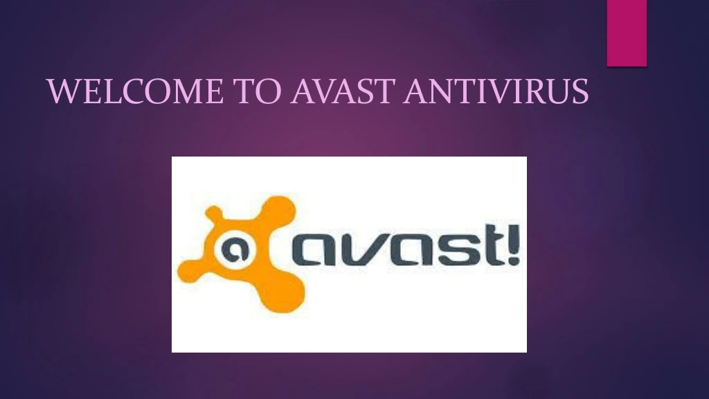 welcome to avast antivirus
