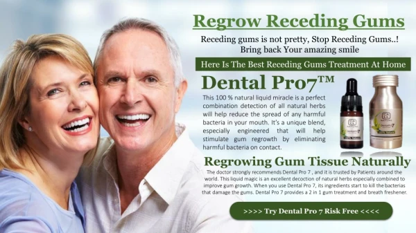 Regrow Receding Gums Naturally