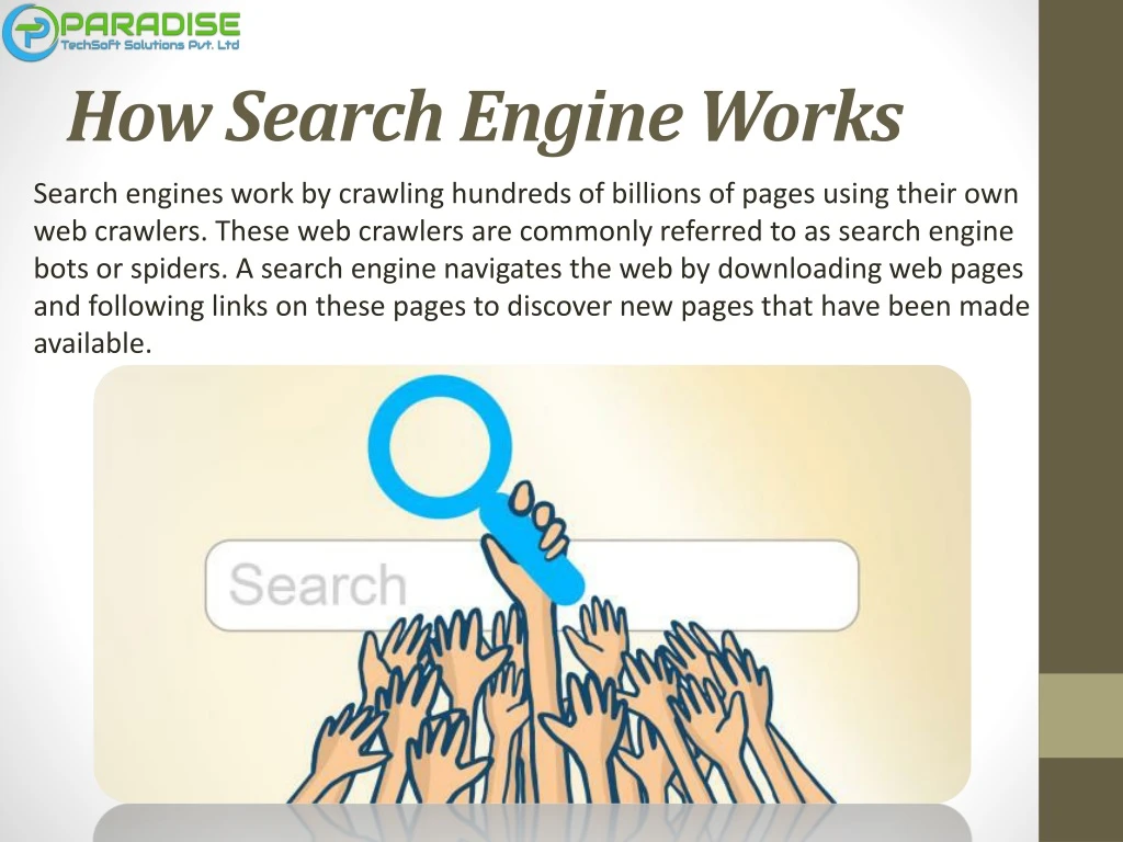 how search engine works