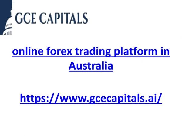 online forex trading platform in Australia